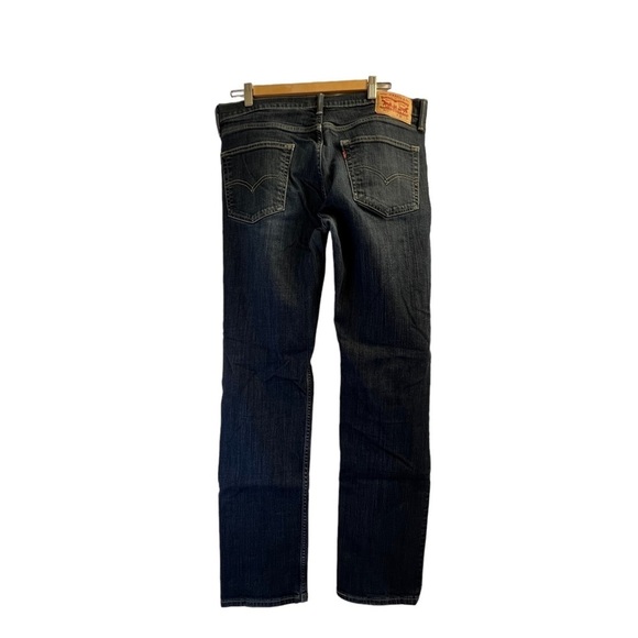 Levi's Strauss 511 Men's Jeans 36 Blue Dark Wash Slim Fit - Picture 11 of 14